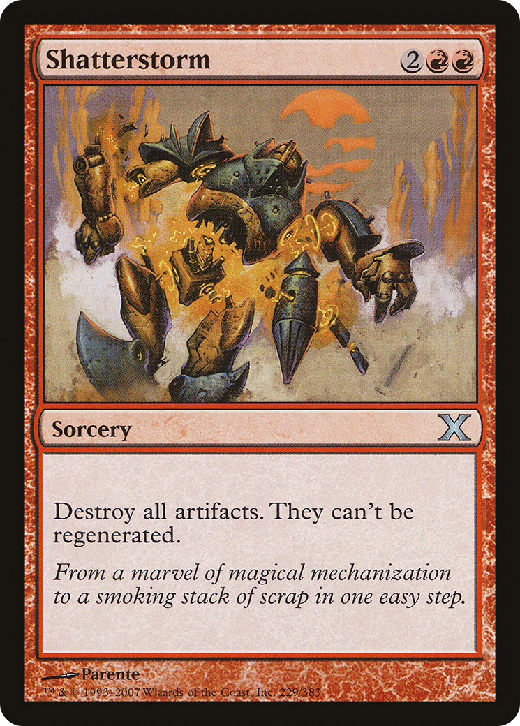 Shatterstorm (229) - Tenth Edition