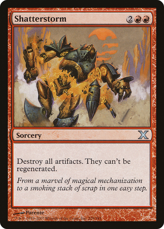 Shatterstorm [Tenth Edition] Foil