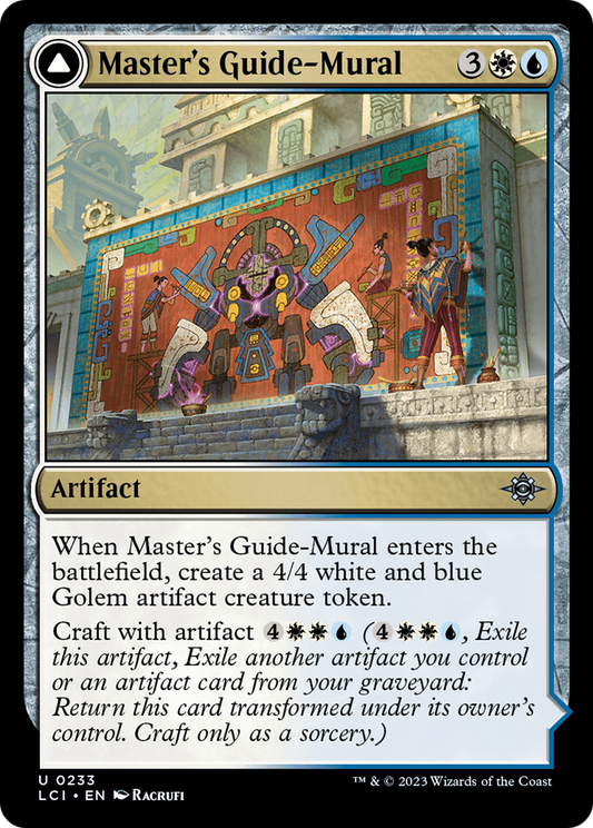 Master's Guide-Mural // Master's Manufactory [The Lost Caverns of Ixalan] Foil