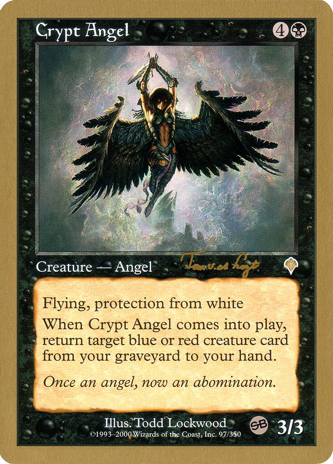 Crypt Angel (Tom van de Logt) (SB) [World Championship Decks 2001] | Silver Goblin