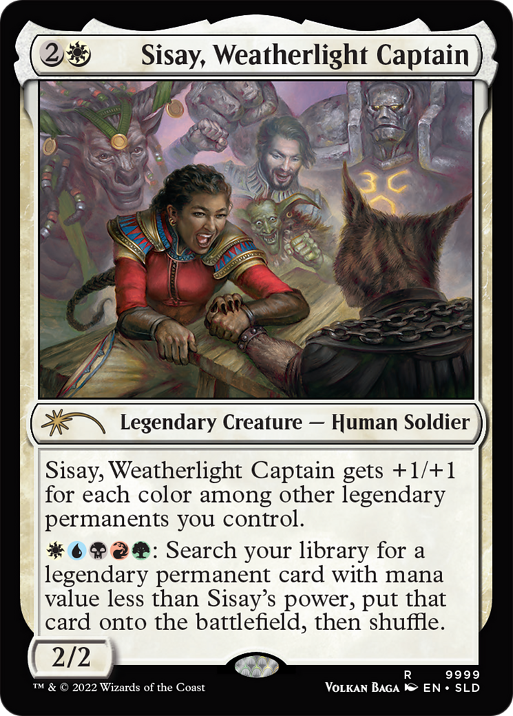 Sisay, Weatherlight Captain [Secret Lair Drop Series] Foil