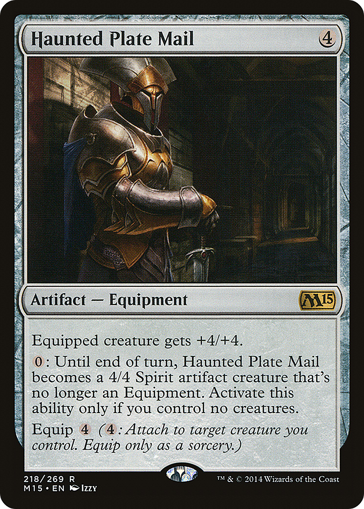 Haunted Plate Mail [Magic 2015] Foil
