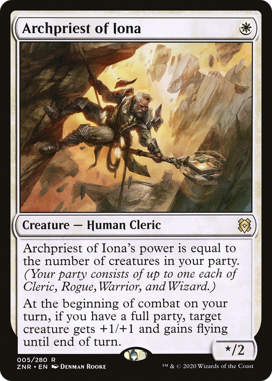 Archpriest of Iona [Zendikar Rising] Foil