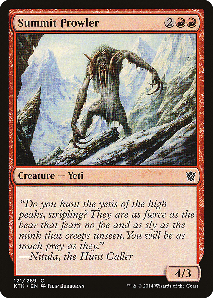 Summit Prowler (121) - Khans of Tarkir