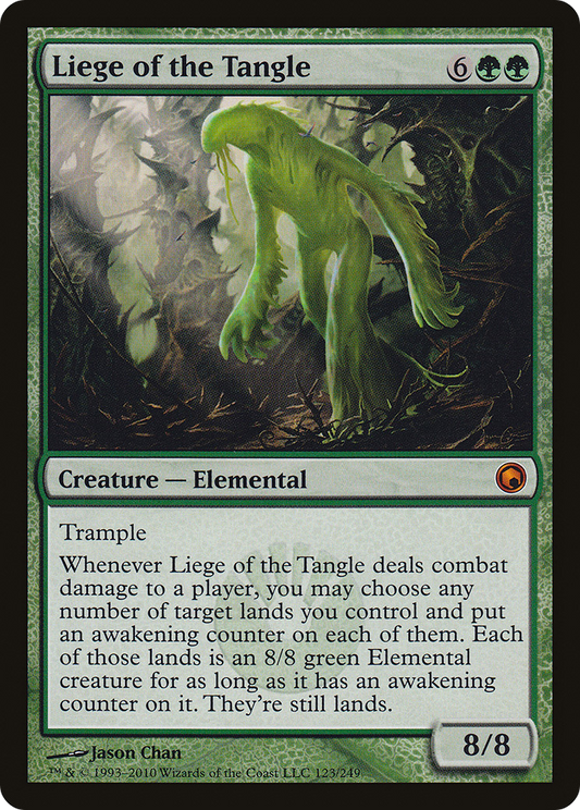 Liege of the Tangle [Scars of Mirrodin] Foil