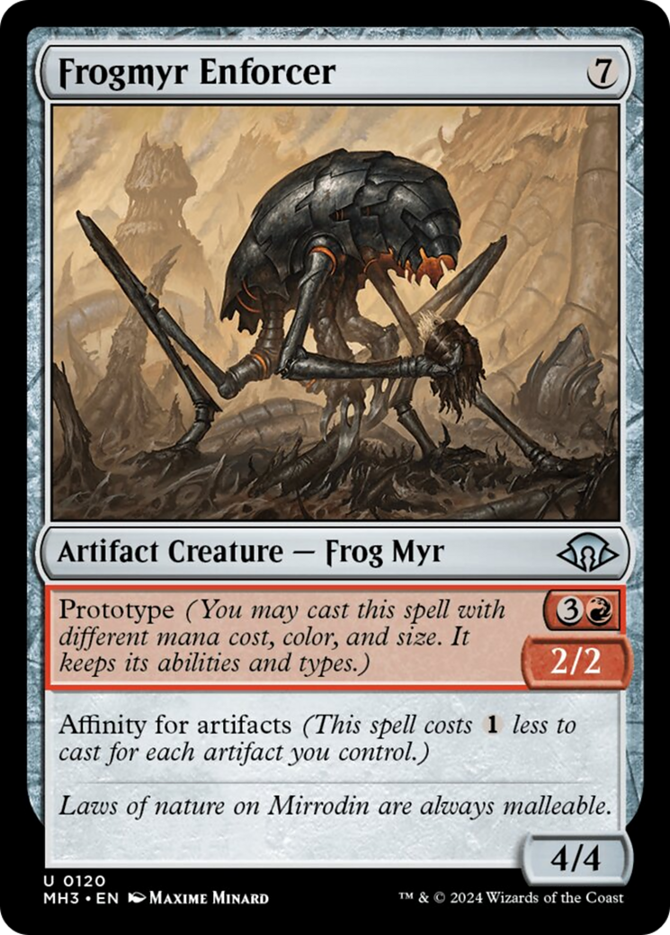 Frogmyr Enforcer [Modern Horizons 3] | Silver Goblin