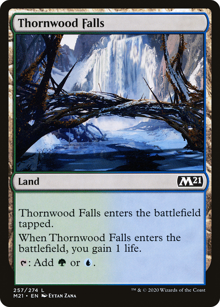 Thornwood Falls [Core Set 2021] Foil