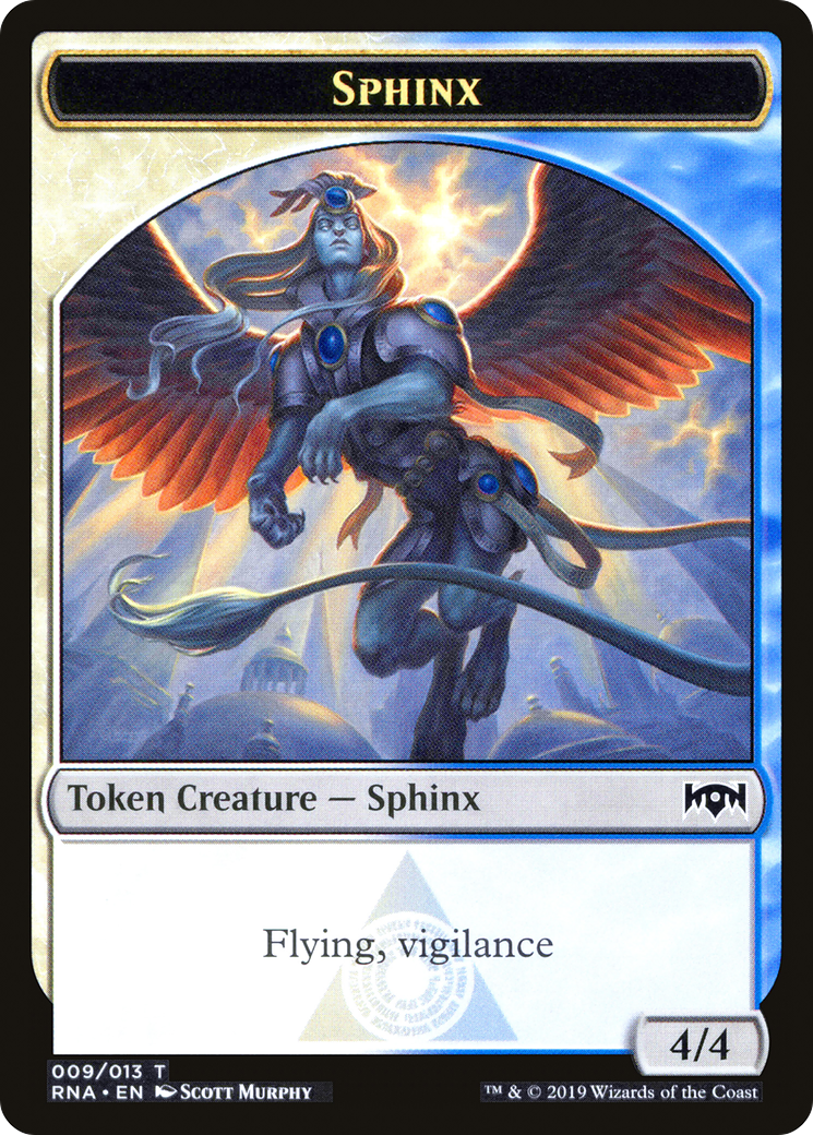 Sphinx Token (009) - Ravnica Allegiance Tokens