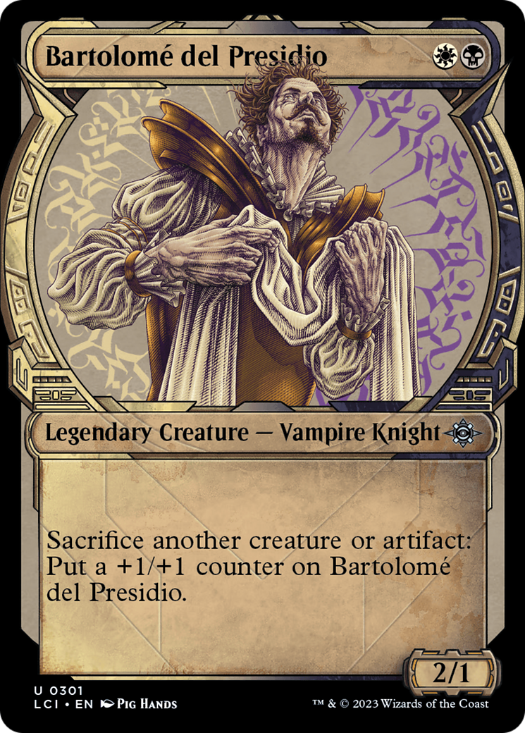 Bartolome del Presidio (Showcase) [The Lost Caverns of Ixalan] Foil