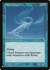 Cloud Dragon [The List] | Silver Goblin