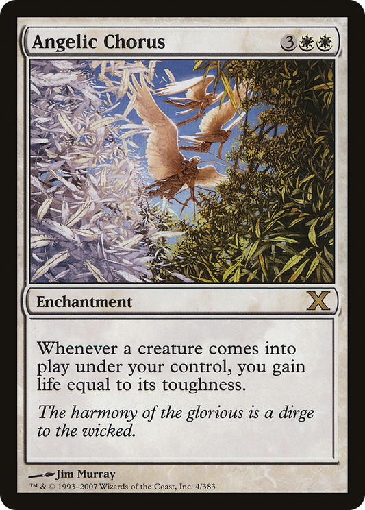 Angelic Chorus (004) Foil - Tenth Edition