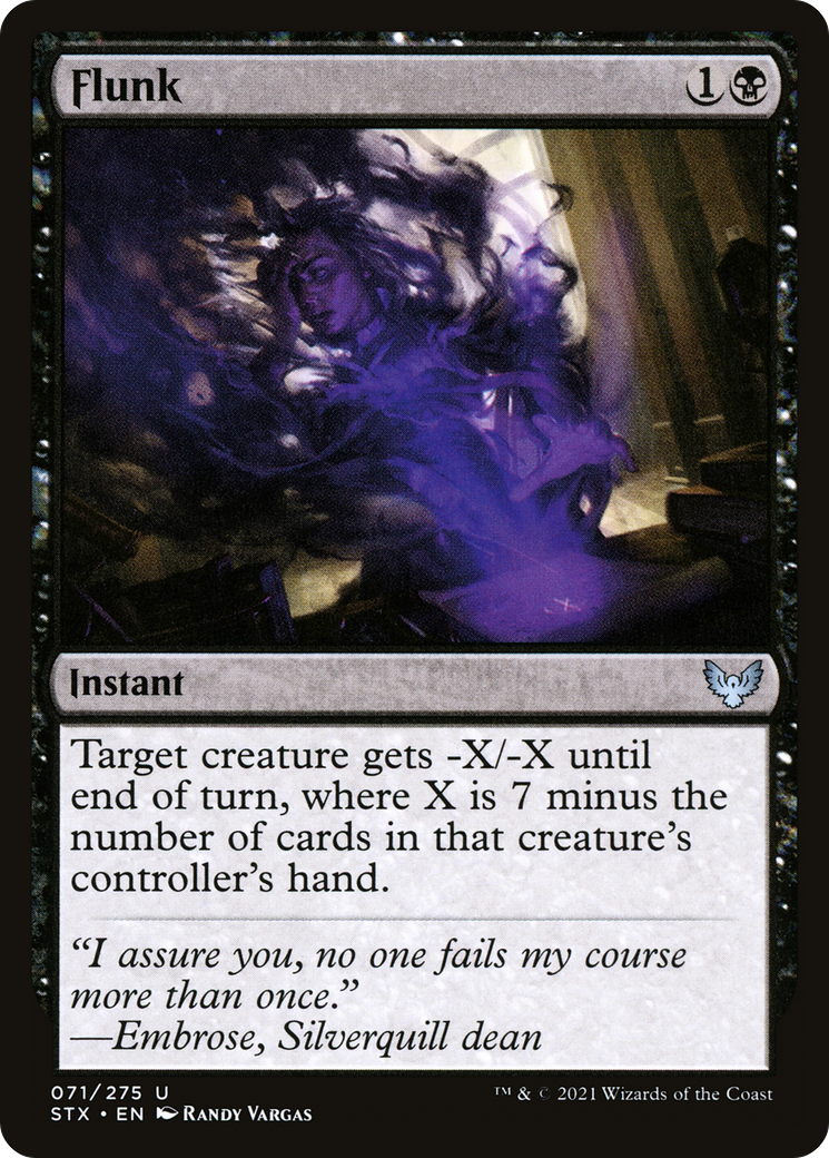 Flunk [Strixhaven: School of Mages] Foil