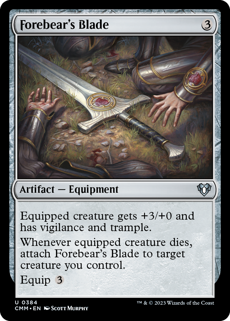 Forebear's Blade [Commander Masters] | Silver Goblin