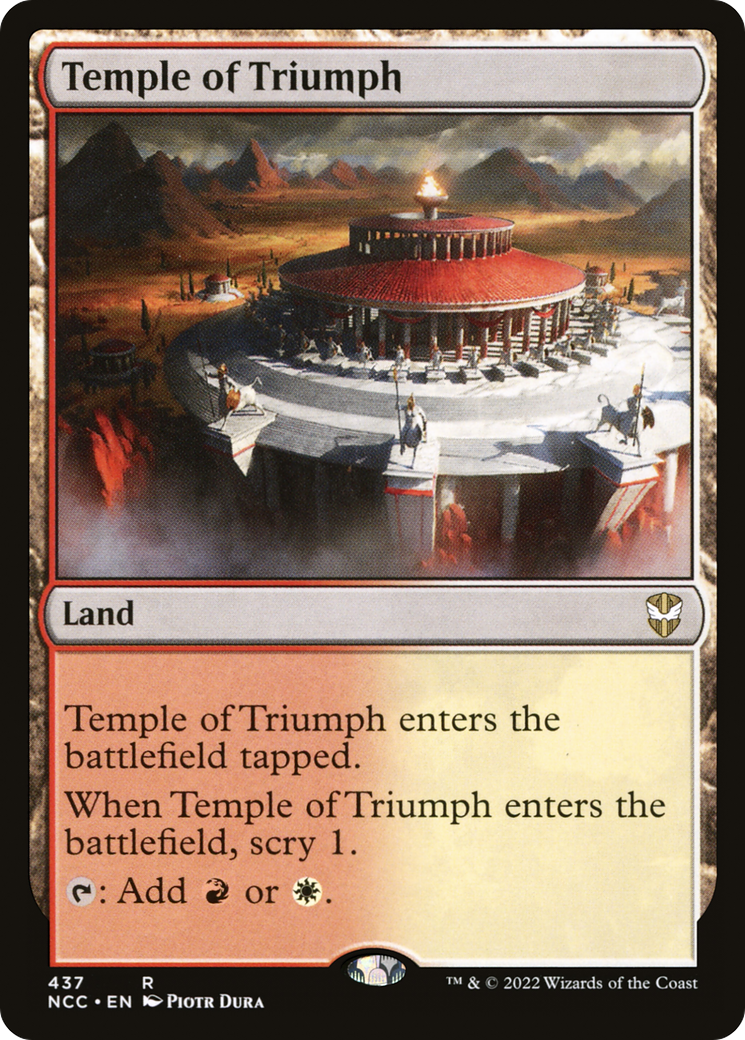 Temple of Triumph [Streets of New Capenna Commander]