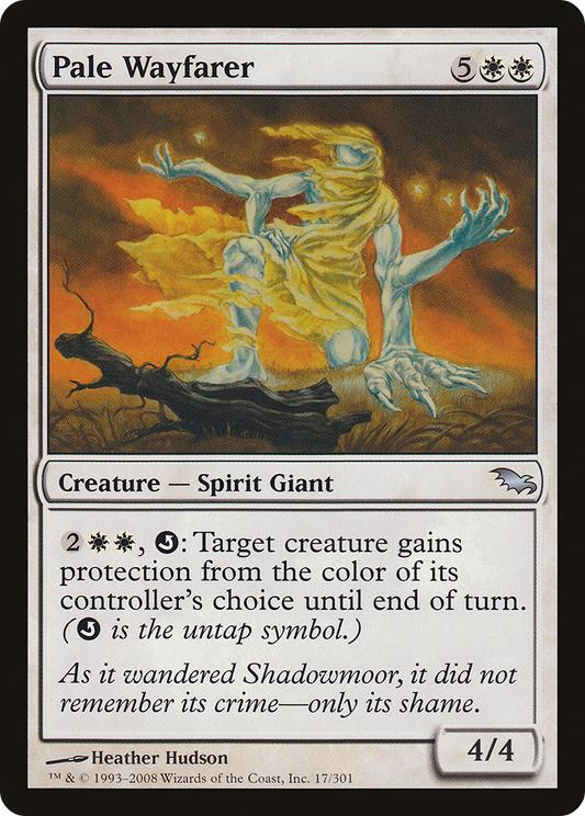 Pale Wayfarer [Shadowmoor] Foil