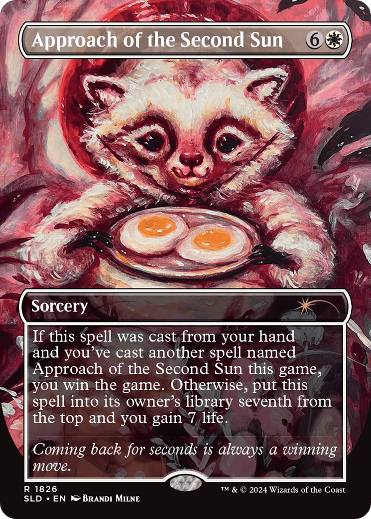 Approach of the Second Sun (Rainbow Foil) [Secret Lair Drop Series] | Silver Goblin