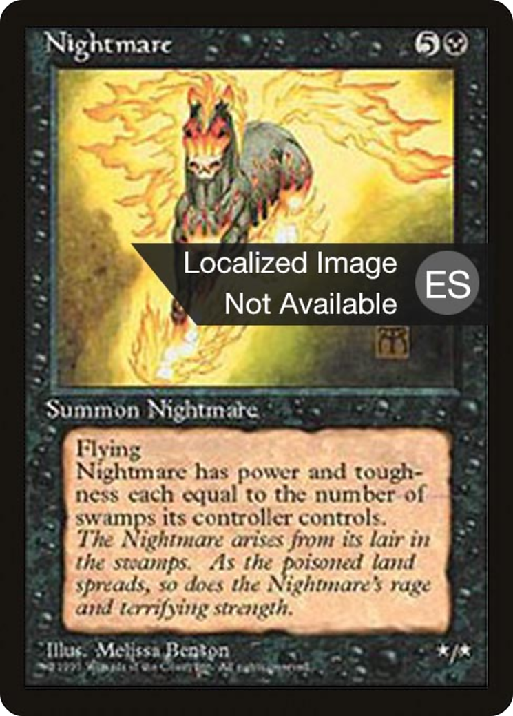 Nightmare [Fourth Edition (Foreign Black Border)] | Silver Goblin