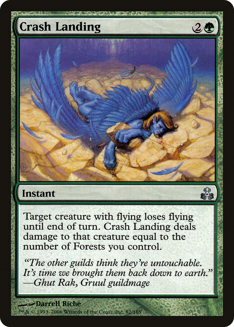 Crash Landing [Guildpact] Foil