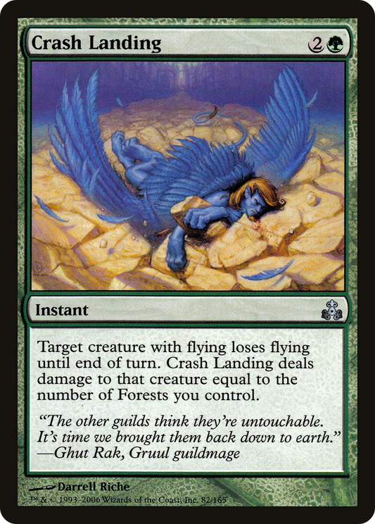 Crash Landing [Guildpact] Foil