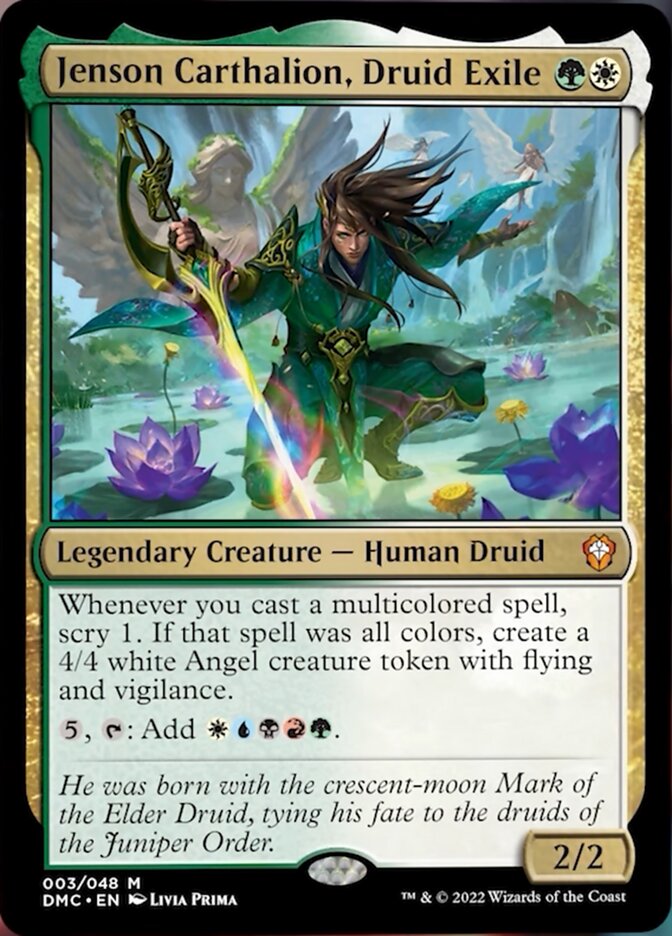 Jenson Carthalion, Druid Exile [Dominaria United Commander] | Silver Goblin