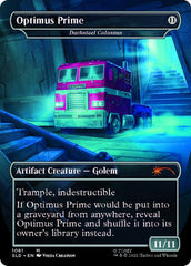 Darksteel Colossus - Optimus Prime (Borderless) [Secret Lair Drop Series] | Silver Goblin