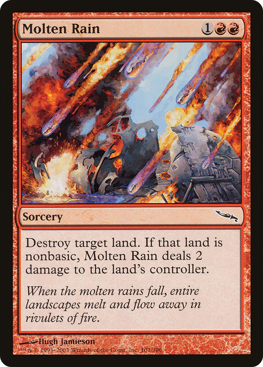 Molten Rain [Mirrodin] Foil