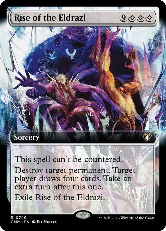 Rise of the Eldrazi (Extended Art) [Commander Masters] Foil