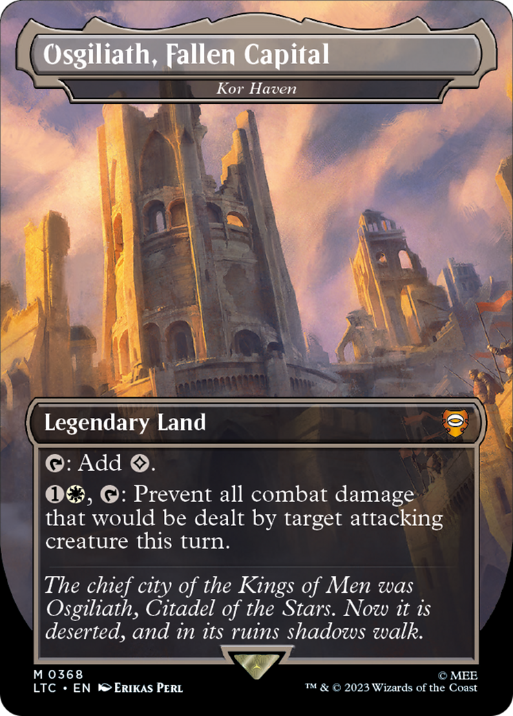 Osgiliath, Fallen Capital - Kor Haven [The Lord of the Rings: Tales of Middle-Earth Commander]
