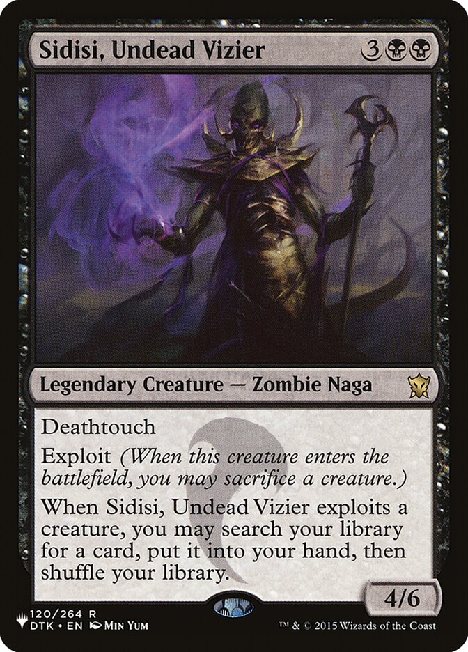 Sidisi, Undead Vizier [The List] | Silver Goblin