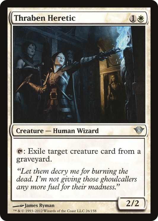Thraben Heretic [Dark Ascension] Foil