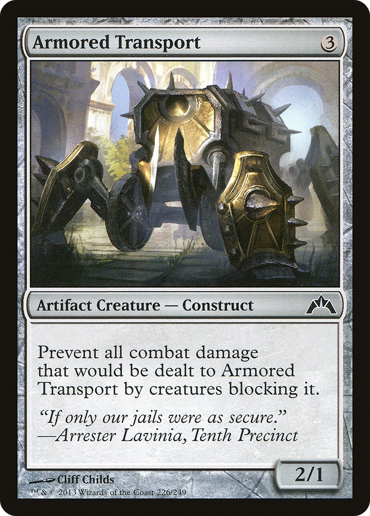 Armored Transport [Gatecrash] Foil