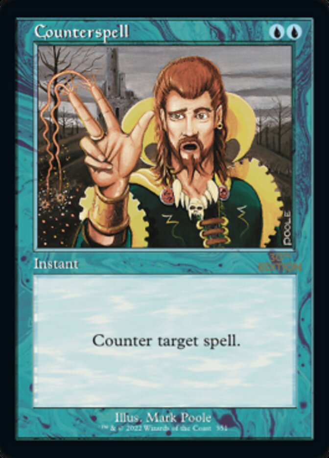 Counterspell (Retro) [30th Anniversary Edition] | Silver Goblin