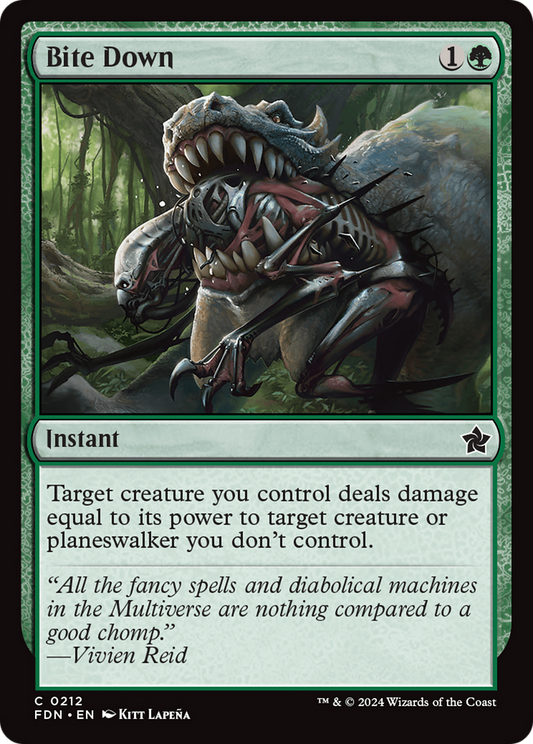 Bite Down [Foundations] Foil