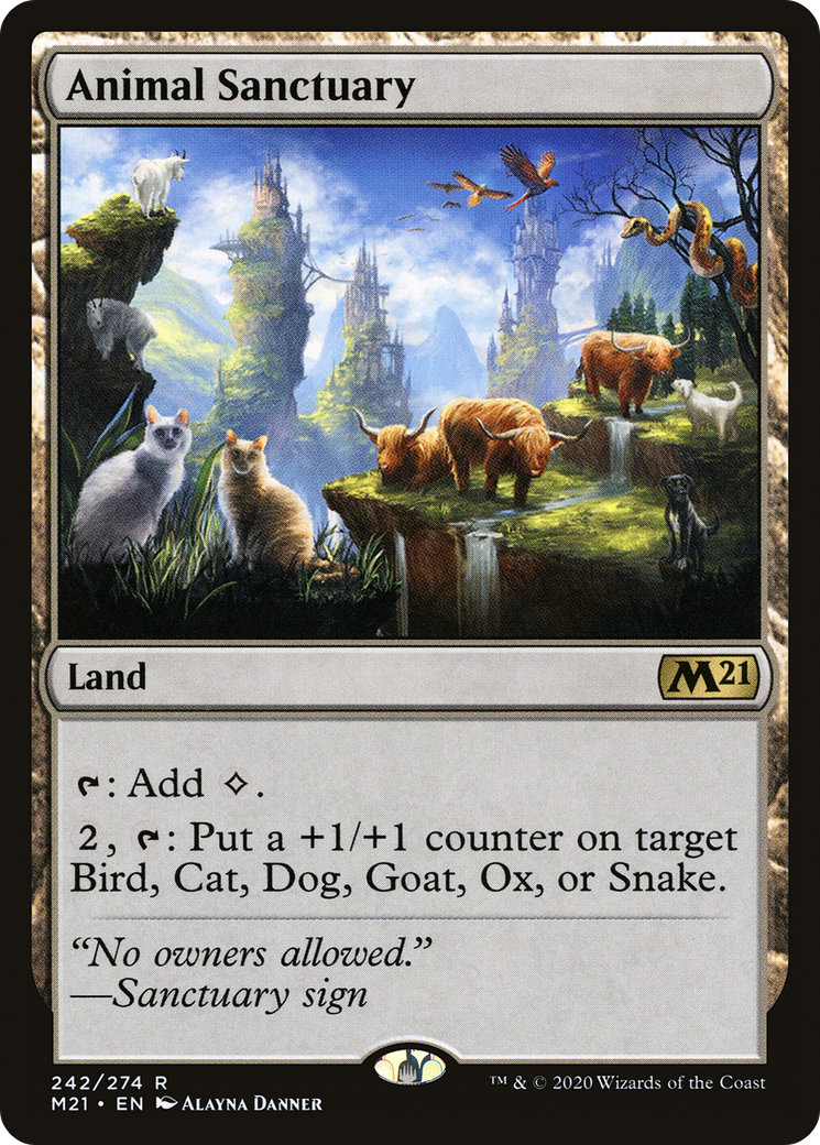 Animal Sanctuary [Core Set 2021] | Silver Goblin