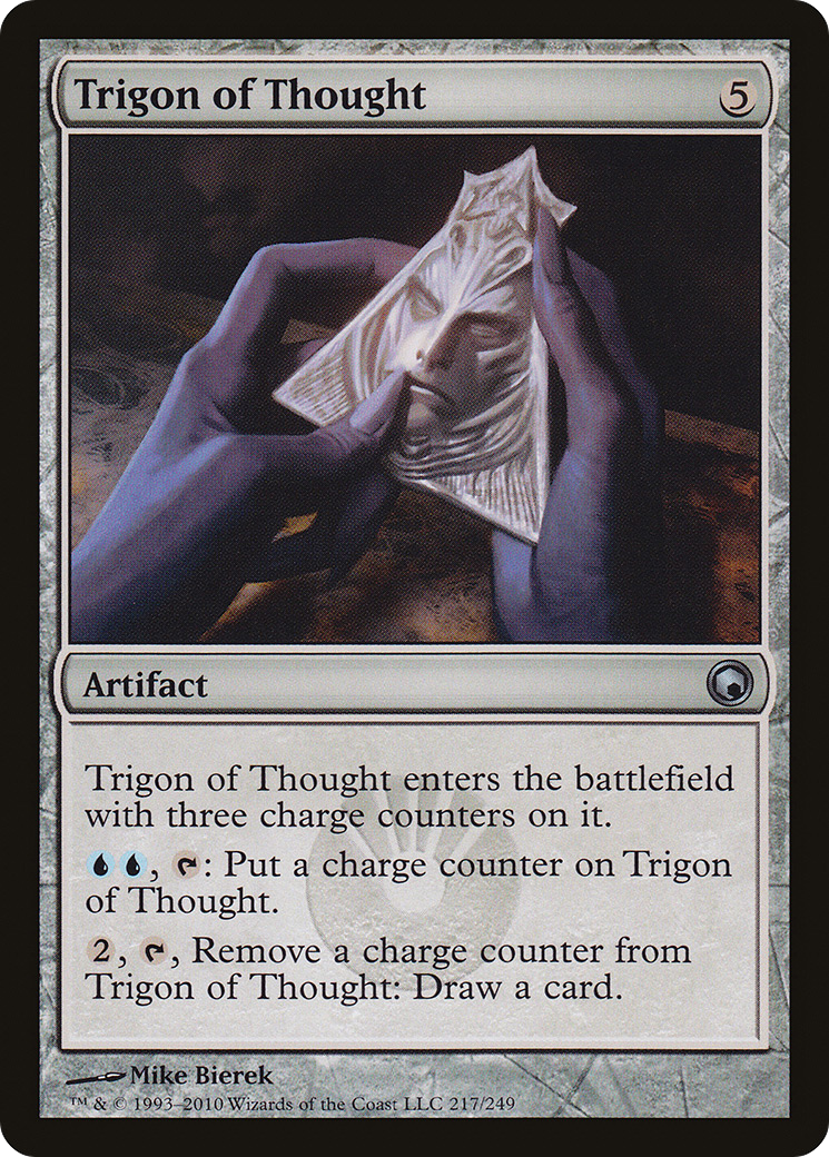 Trigon of Thought [Scars of Mirrodin] Foil