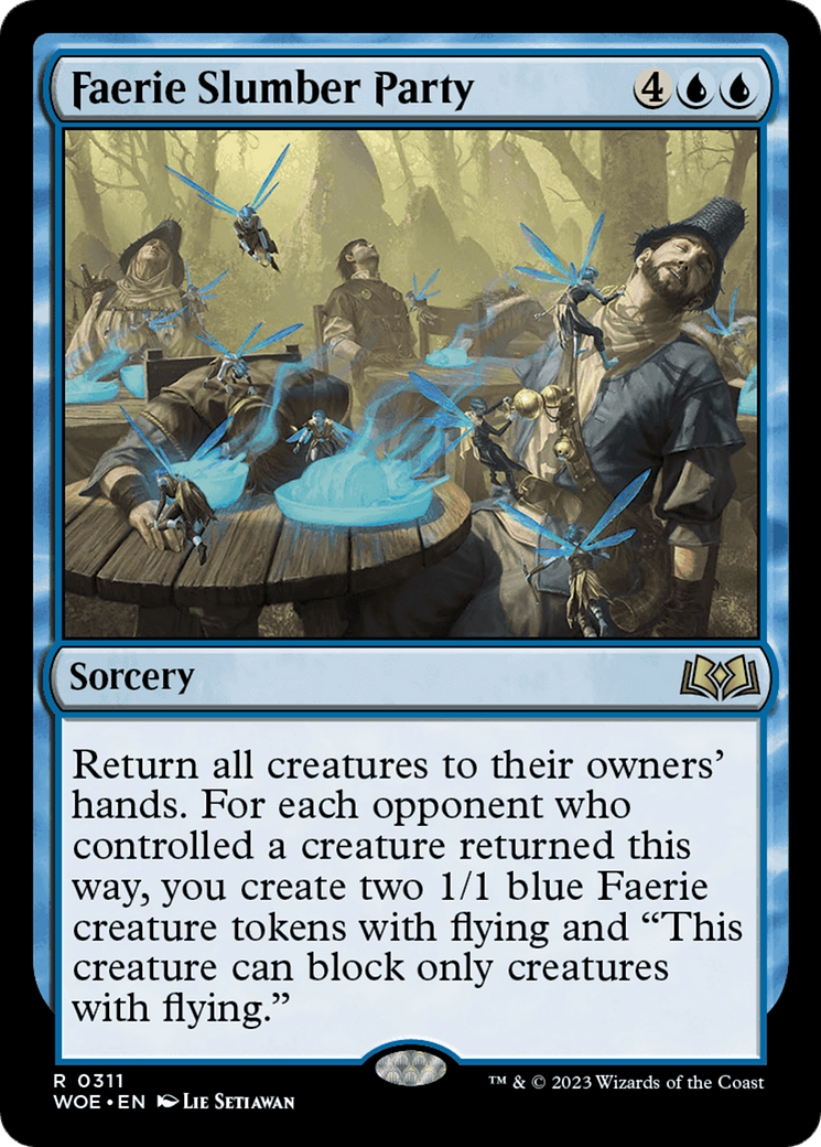 Faerie Slumber Party [Wilds of Eldraine] Foil