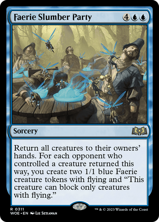 Faerie Slumber Party [Wilds of Eldraine] Foil