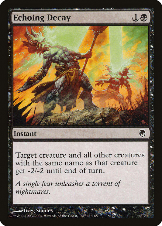 Echoing Decay [Darksteel] Foil