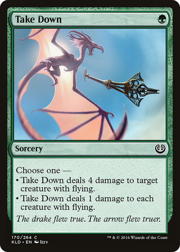 Take Down [Kaladesh] | Silver Goblin