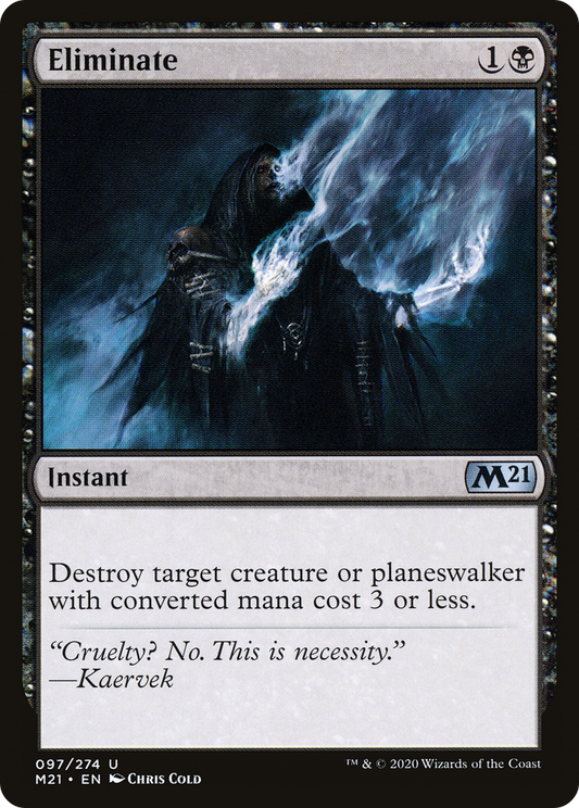 Eliminate [Core Set 2021] Foil
