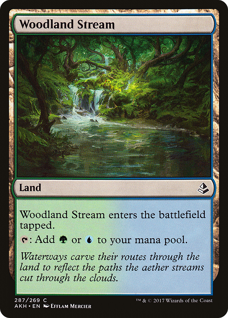Woodland Stream (287) - Amonkhet