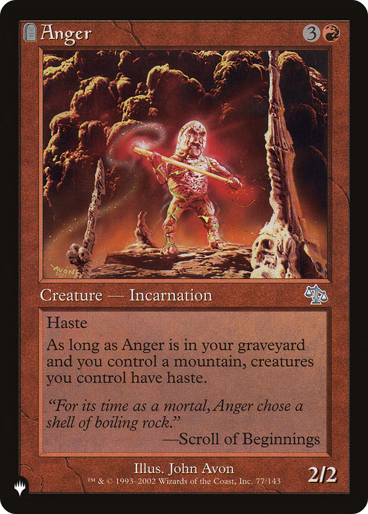 Anger (JUD) [The List] | Silver Goblin