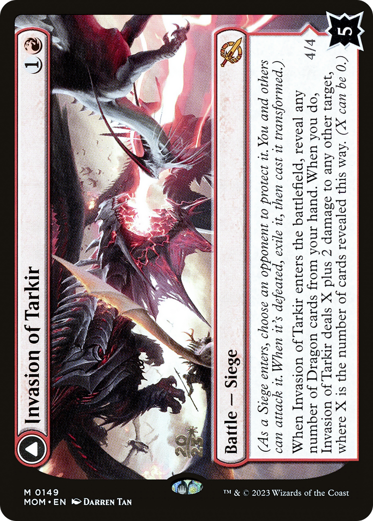 Invasion of Tarkir // Defiant Thundermaw [March of the Machine Prerelease Promos]