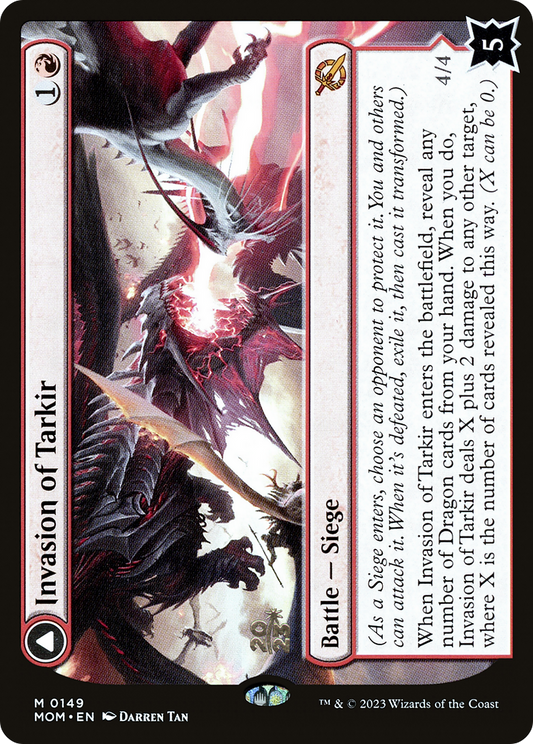 Invasion of Tarkir // Defiant Thundermaw [March of the Machine Prerelease Promos]
