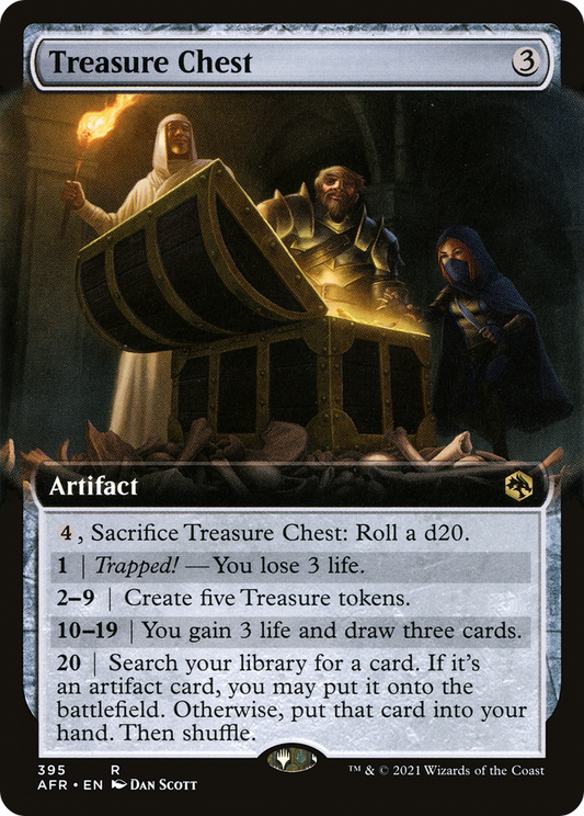 Treasure Chest (Extended Art) [Dungeons & Dragons: Adventures in the Forgotten Realms] Foil