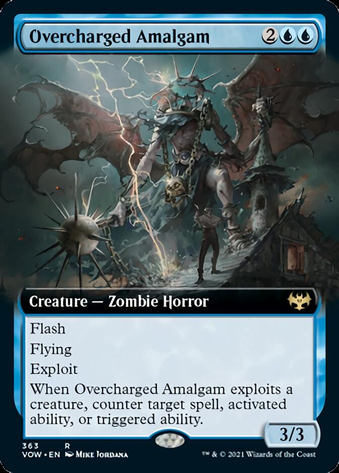 Overcharged Amalgam (Extended Art) [Innistrad: Crimson Vow] | Silver Goblin