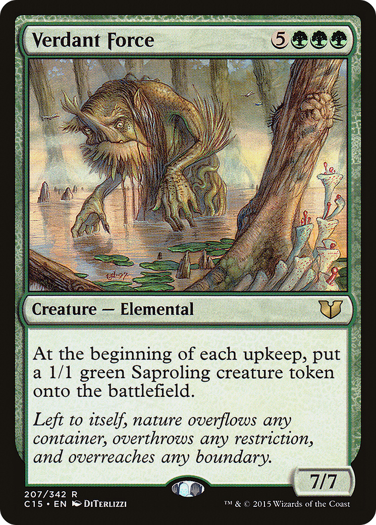 Verdant Force [Commander 2015] | Silver Goblin