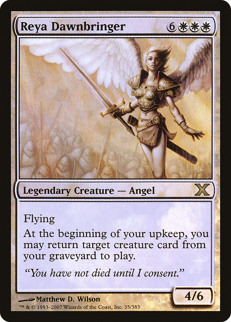 Reya Dawnbringer (35) Foil - Tenth Edition