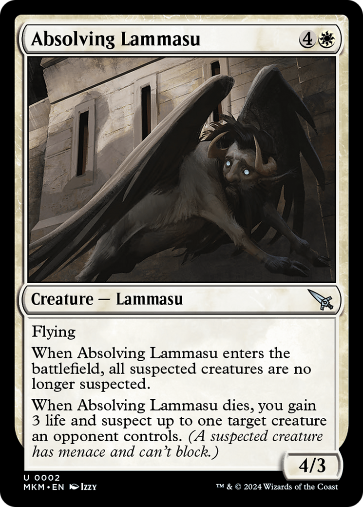 Absolving Lammasu [Murders at Karlov Manor] | Silver Goblin
