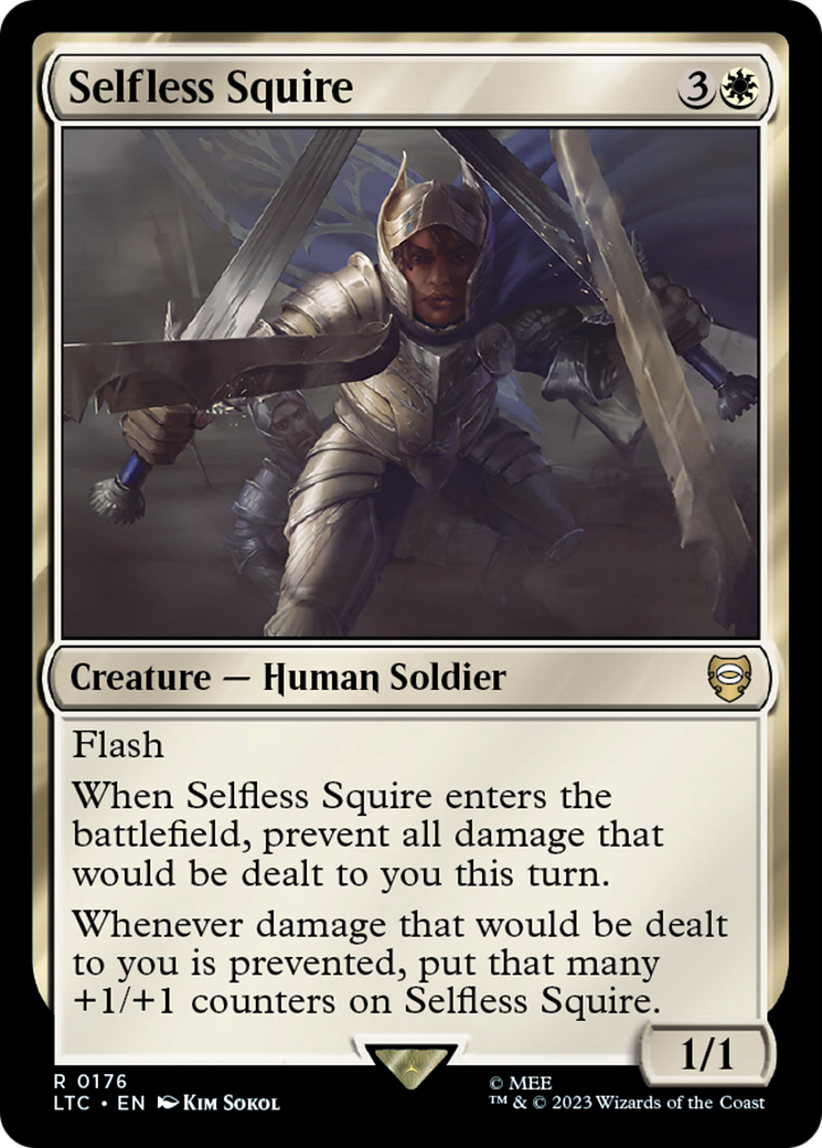 Selfless Squire [The Lord of the Rings: Tales of Middle-Earth Commander] | Silver Goblin